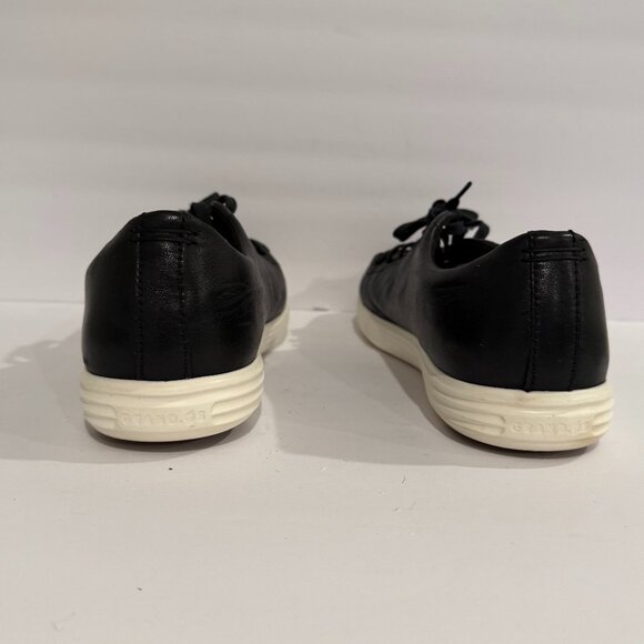 Cole Haan Men’s Grand Crosscourt Shoes Black Leather Sneakers Size 10.5 - Picture 6 of 11